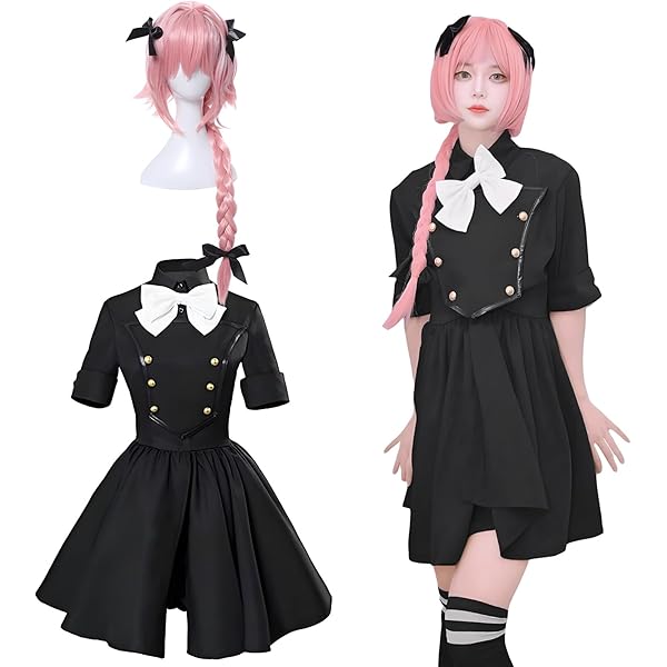 Amazon.co.jp: [ニャンコ] アストルフォ コスプレ 衣装 セーラー服